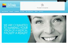 Tablet Screenshot of lifetronic.com